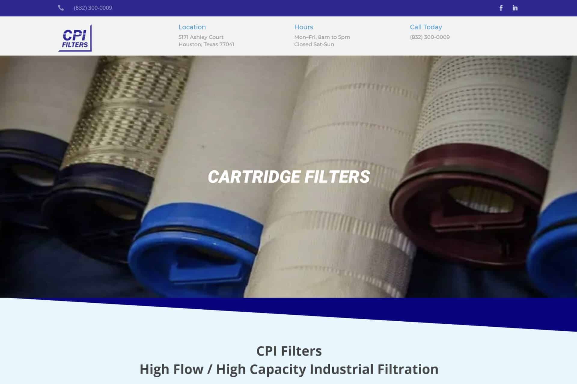 CPI Filters by DErrico Financial Services