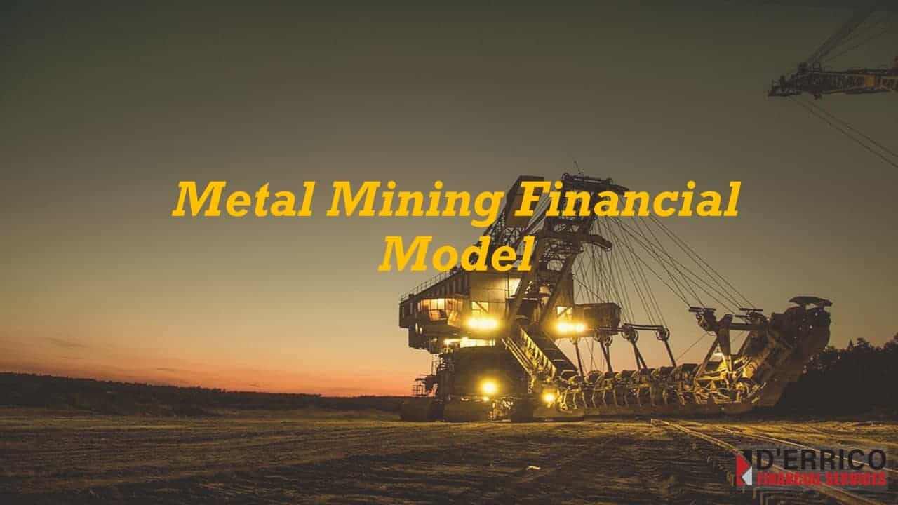 Metal Mining Financial Model Template - terms and conditions